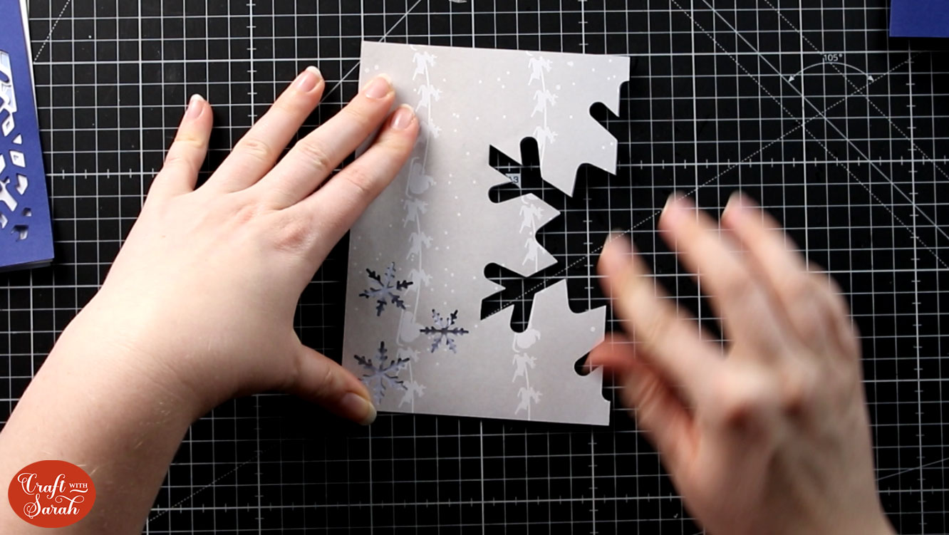 Burnish the fold lines