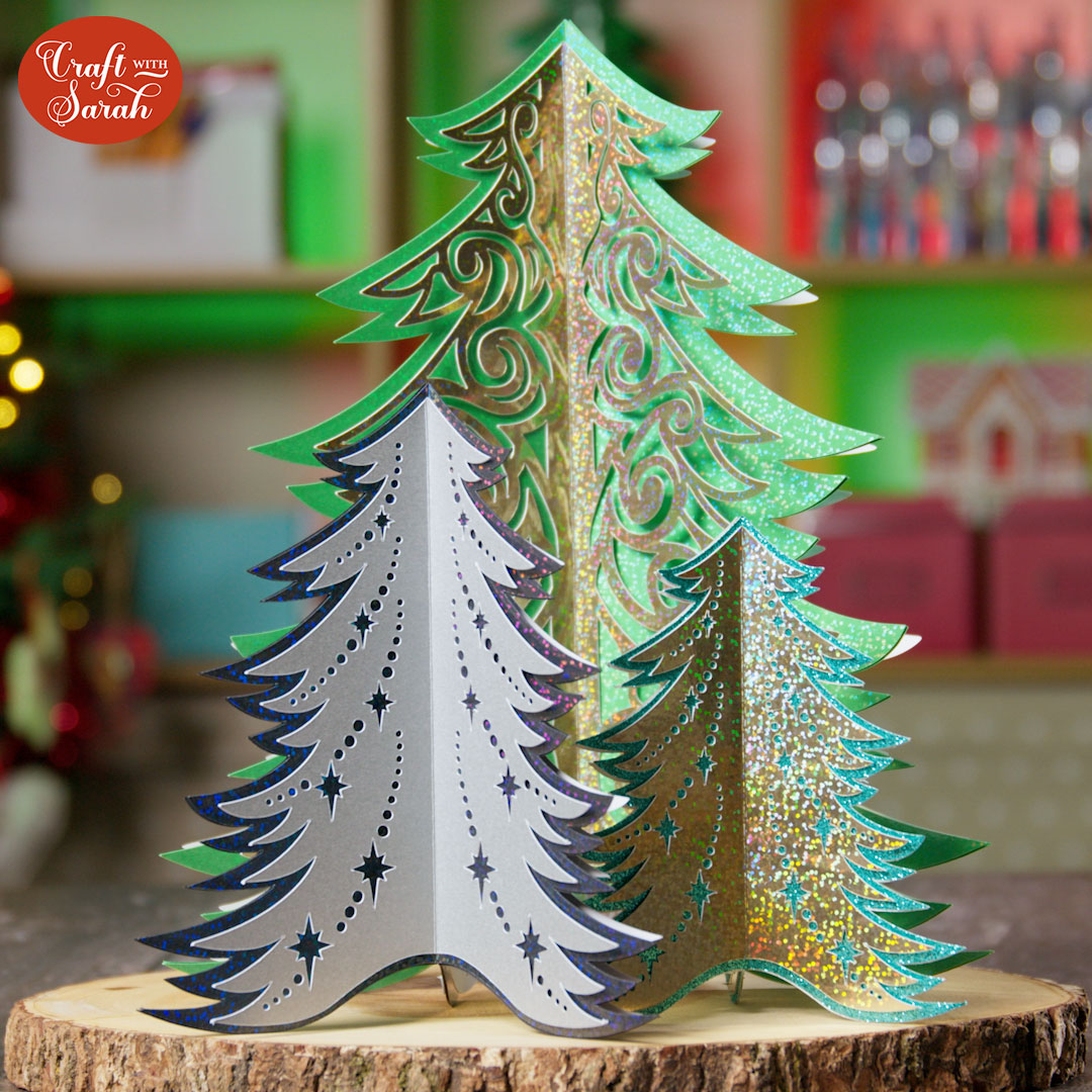 Christmas tree centrepieces