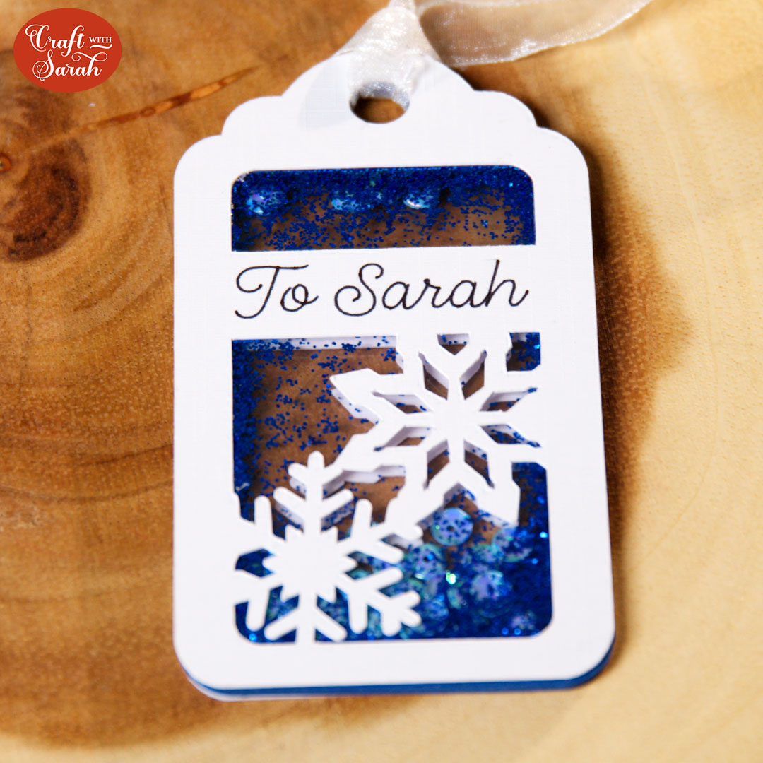 Diy Gift Tags: Design Your Own Shaker Gift Tags! - Craft With Sarah