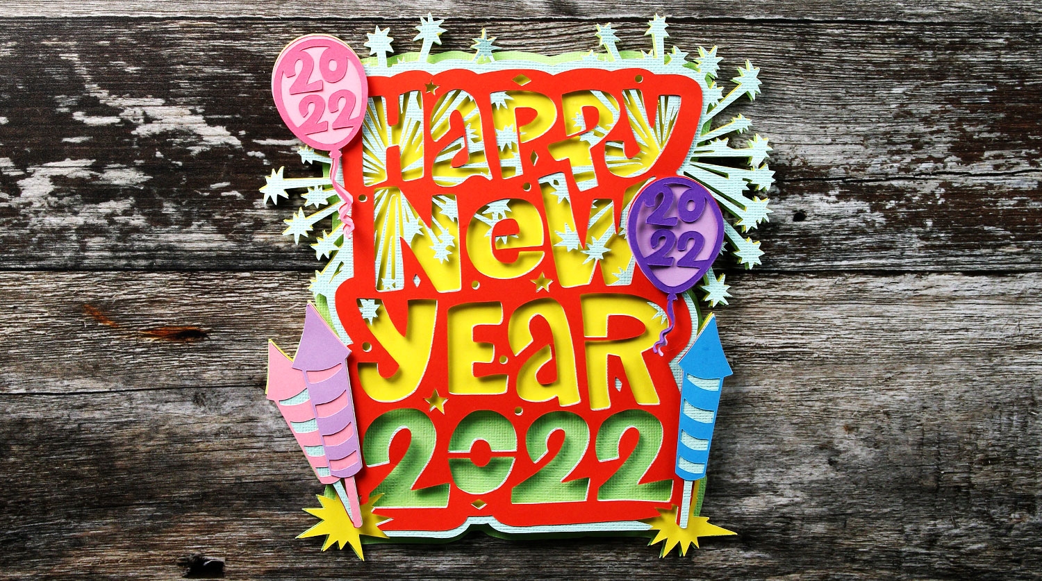 Happy New Year SVG