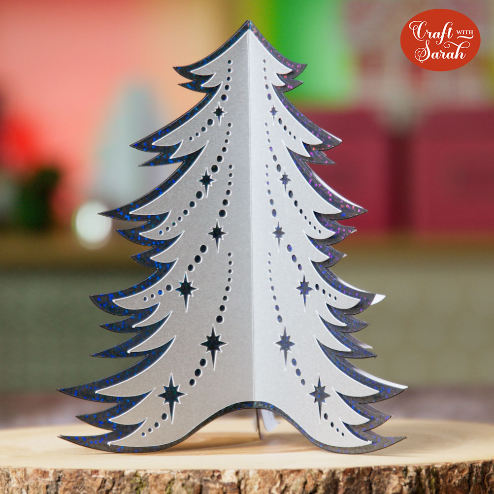 Kraft board Christmas tree