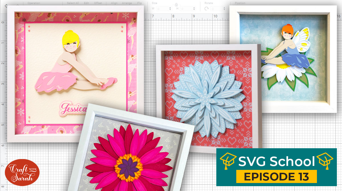 How to frame papercraft projects
