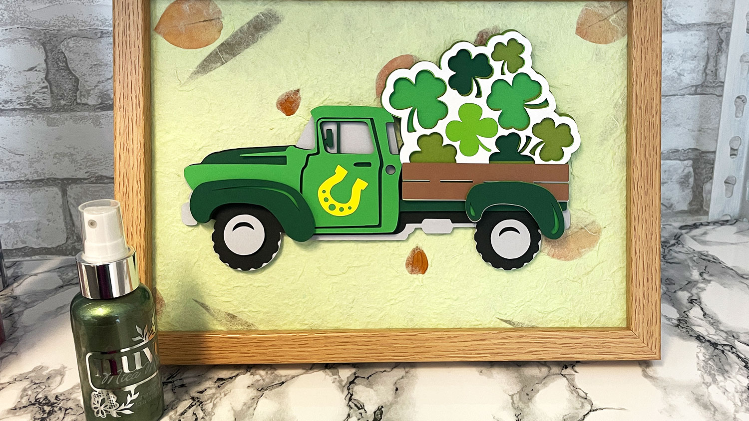 Free St Patrick's Day Truck SVG