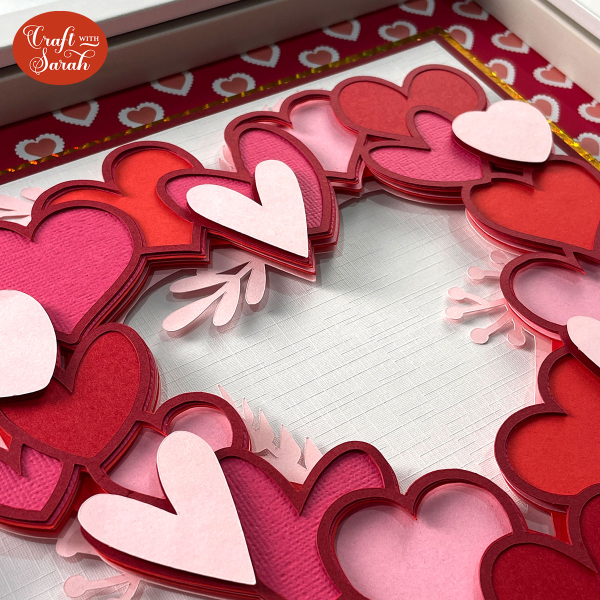 Layered heart SVG