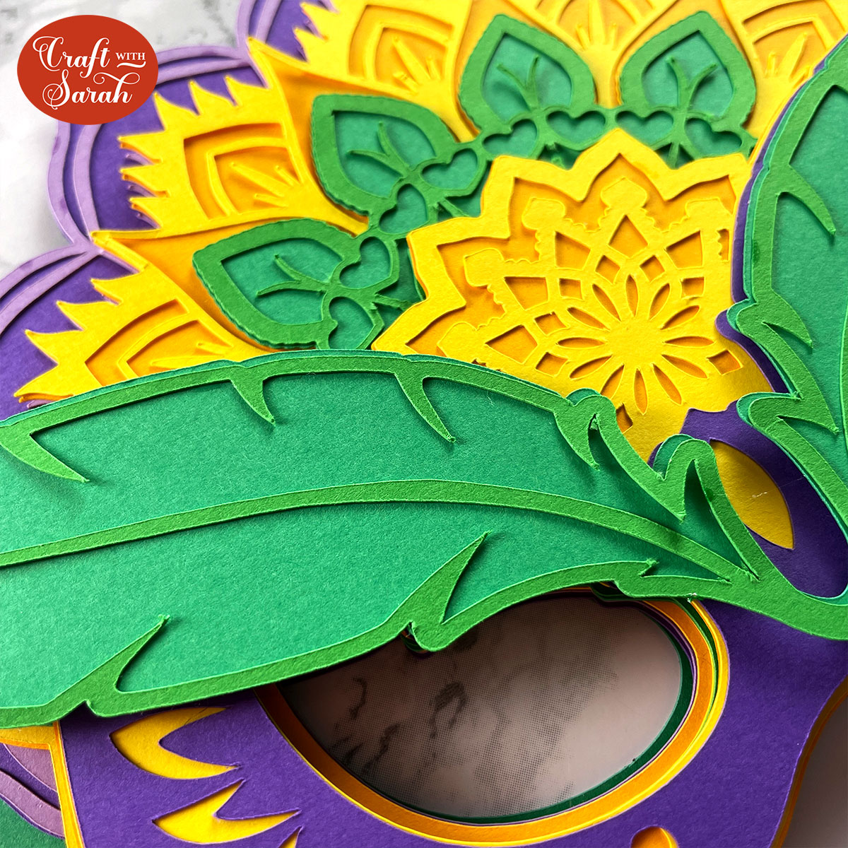 Mardi Gras close up