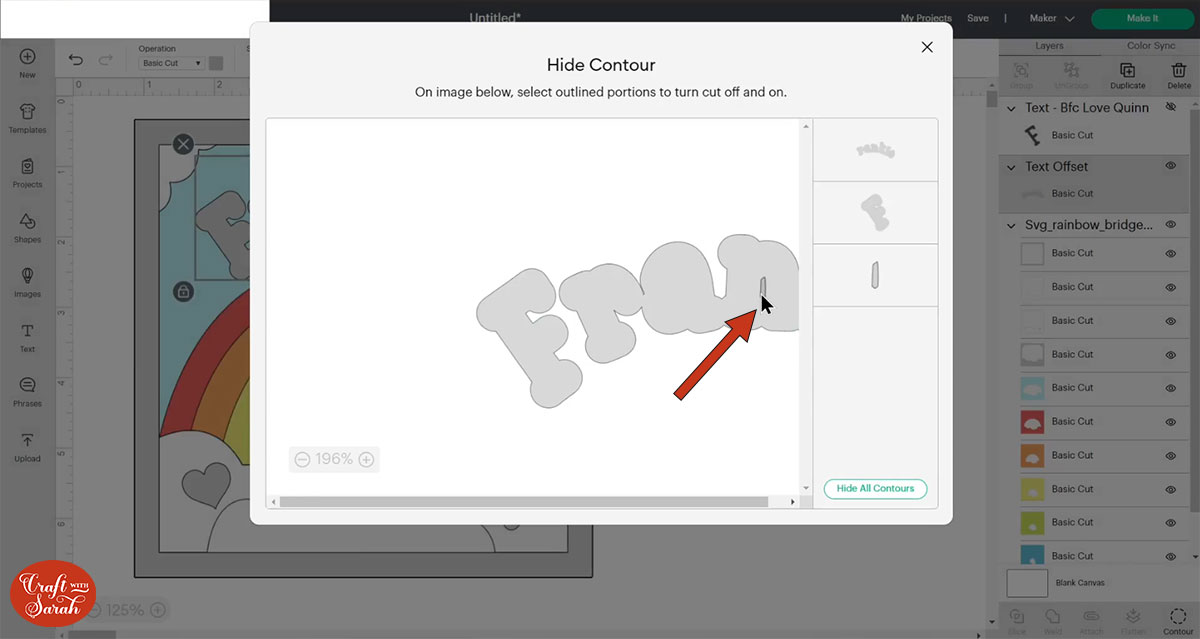 Use Contour to remove small gaps in the Offset layer