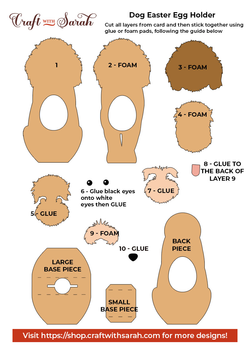 Assembly guide for dog