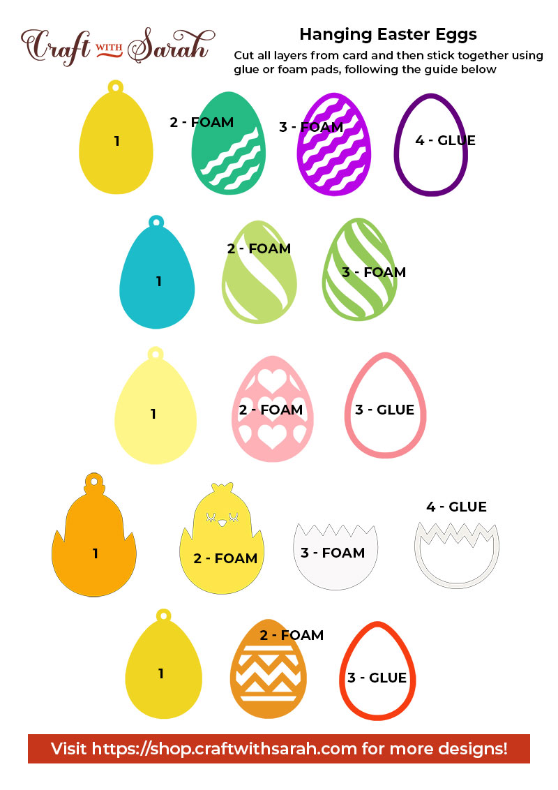 Easter egg assembly guide