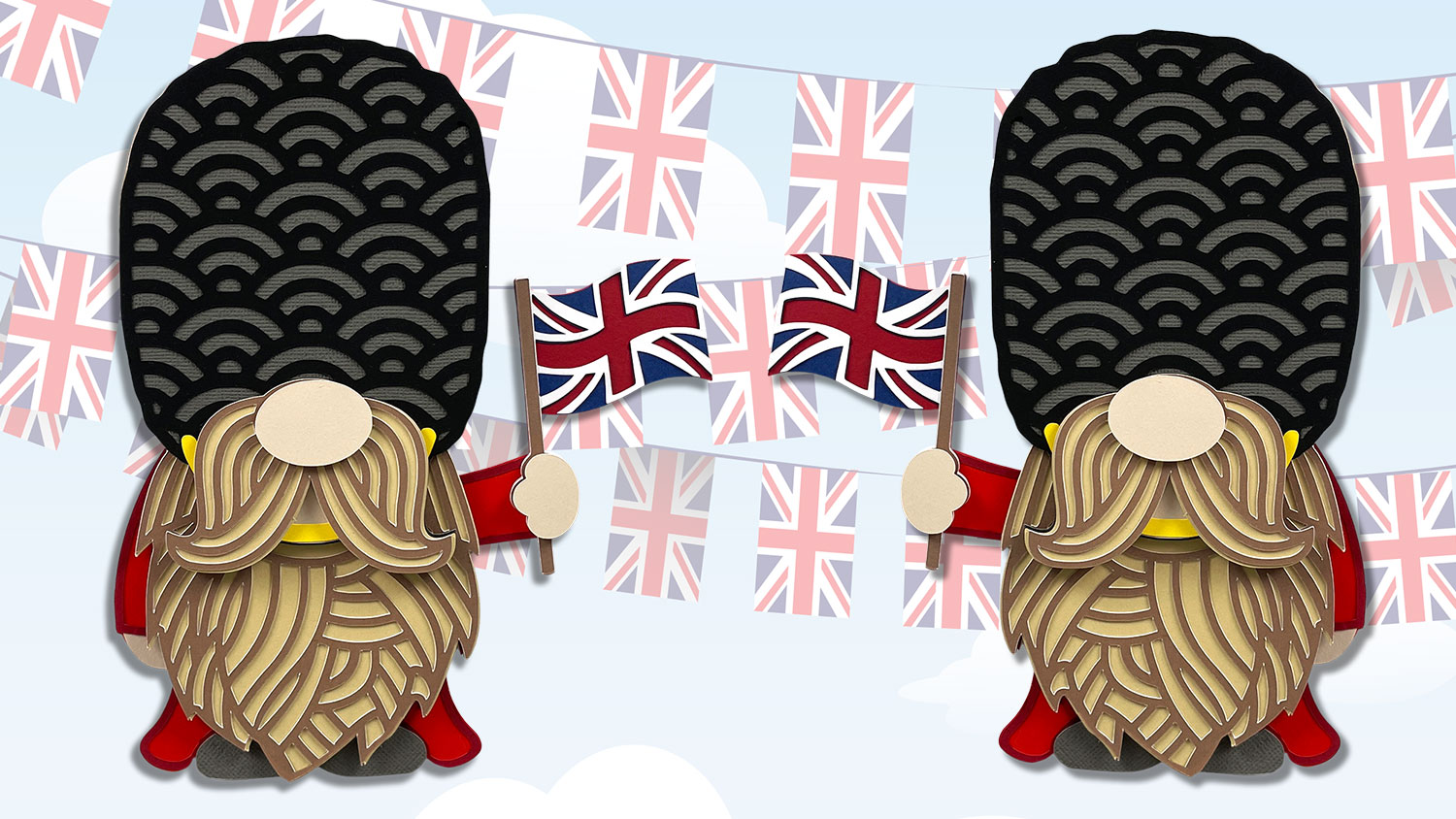 Free Beefeater Guard Gnome SVG