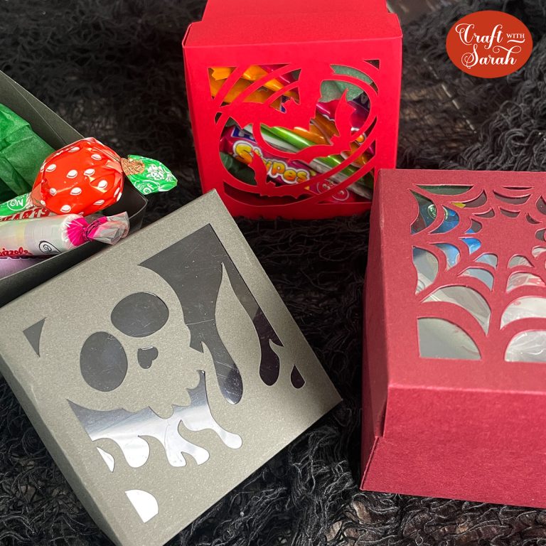 HCC 2022 Day 09 🎃 Spooky Treat Boxes Craft with Sarah