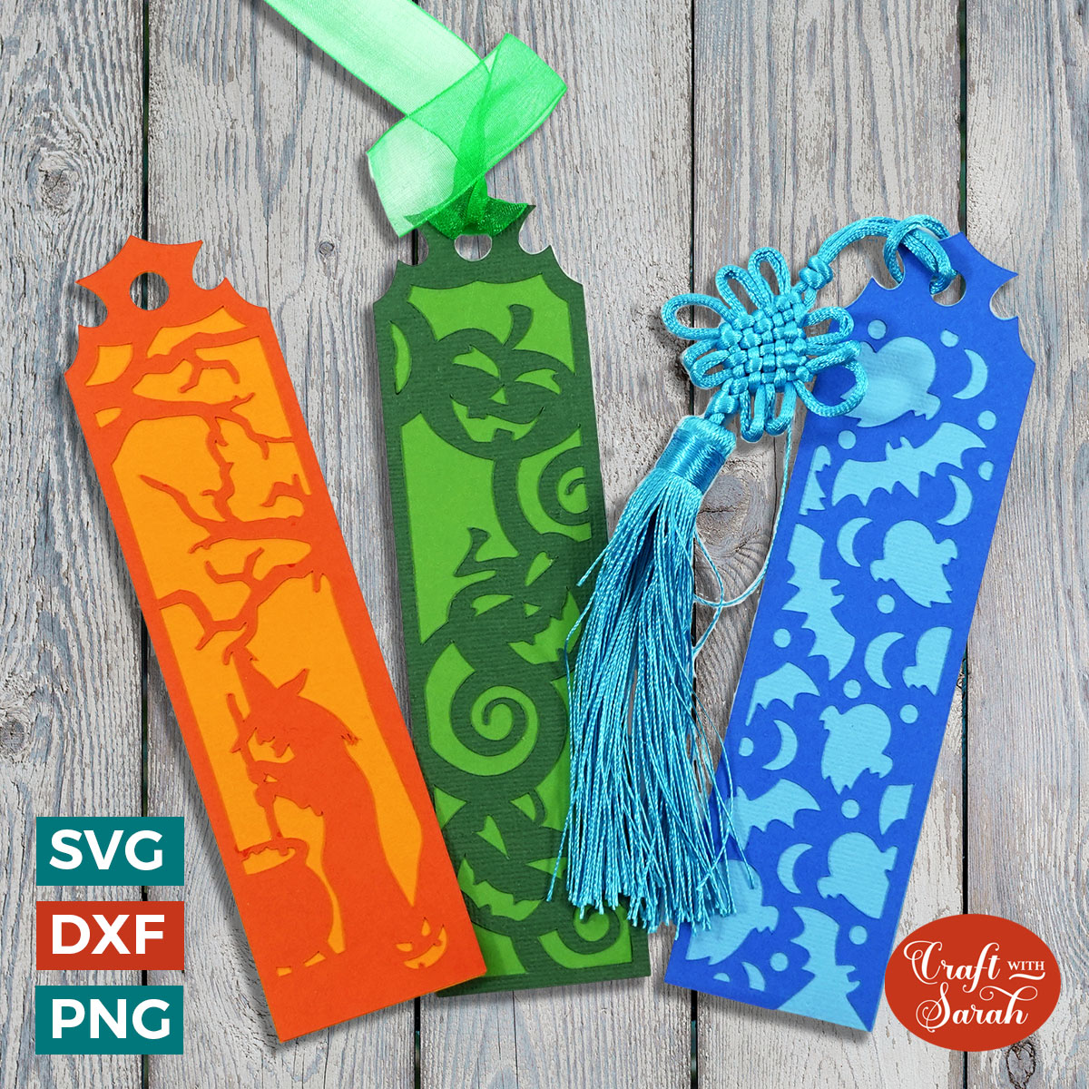 Custom DIY Bookmarks (with our layered stencils!) 