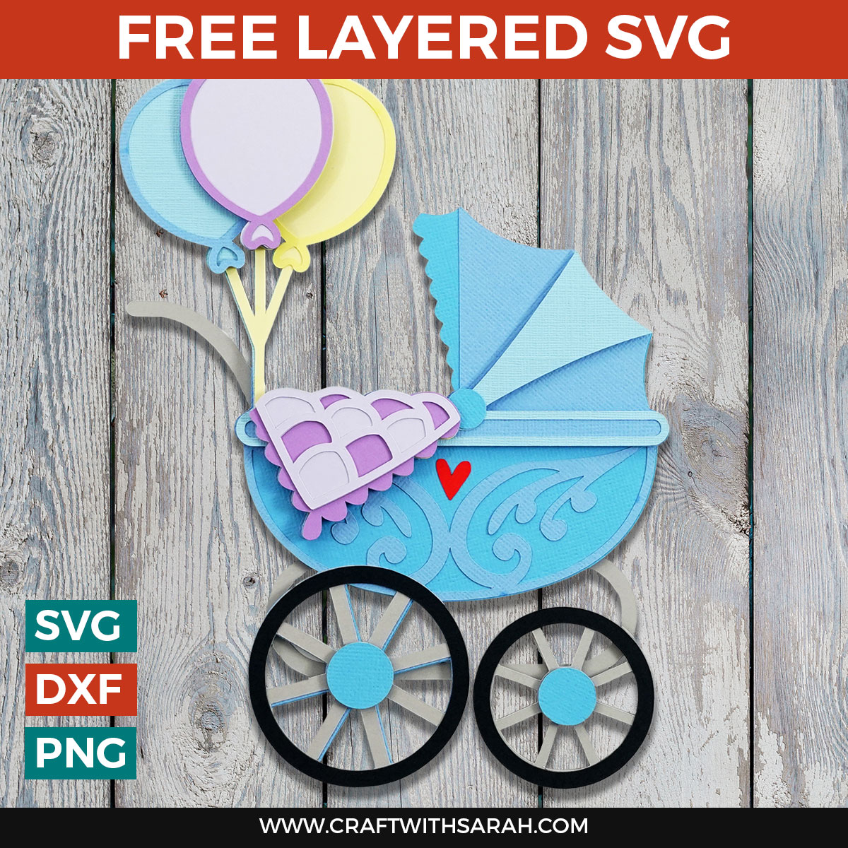 Free SVG for New Baby Crafts 👶 Cute New Baby Cricut Project