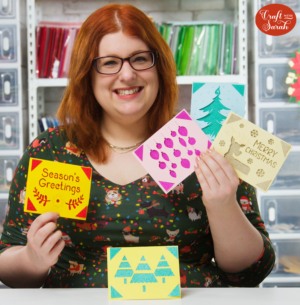 How to Make Greetings Cards with the Cricut Joy - Craft with Sarah