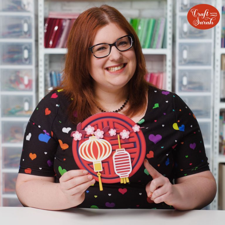 Free Chinese Lanterns SVG ️ Chinese New Year Craft Idea Craft with Sarah