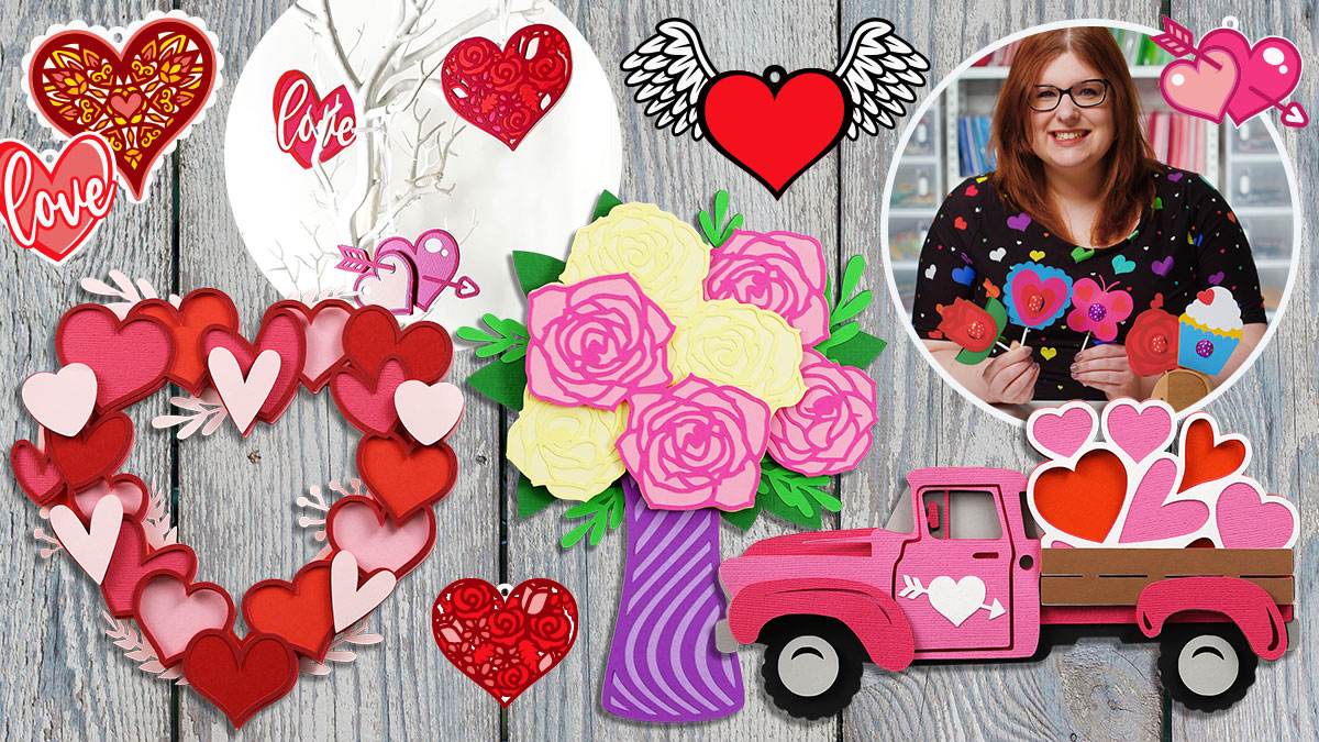 Valentine's Day Cricut Crafts & Ideas