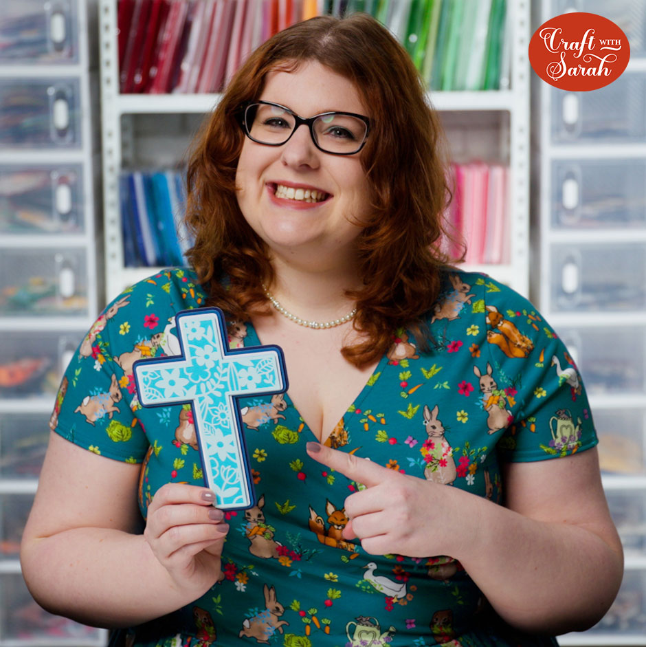 ECC Day 04 🌼 Flower Cross Layered Design Craft with Sarah