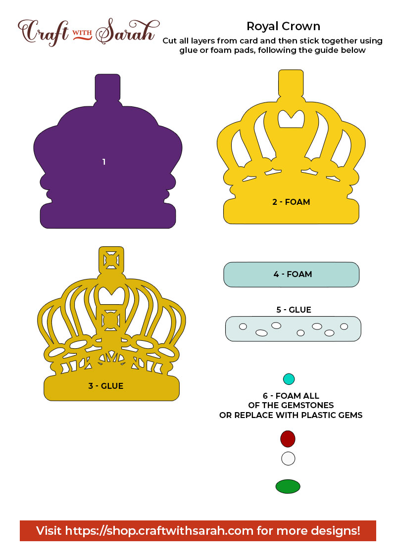 Printable Royal Crown Template