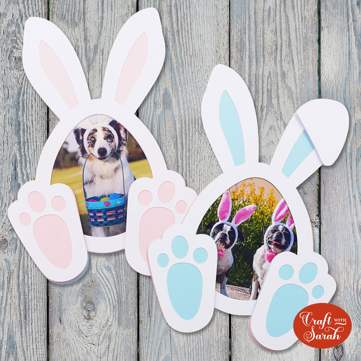 ECC Day 03 🌼 AddaPhoto Bunny Frames Craft with Sarah