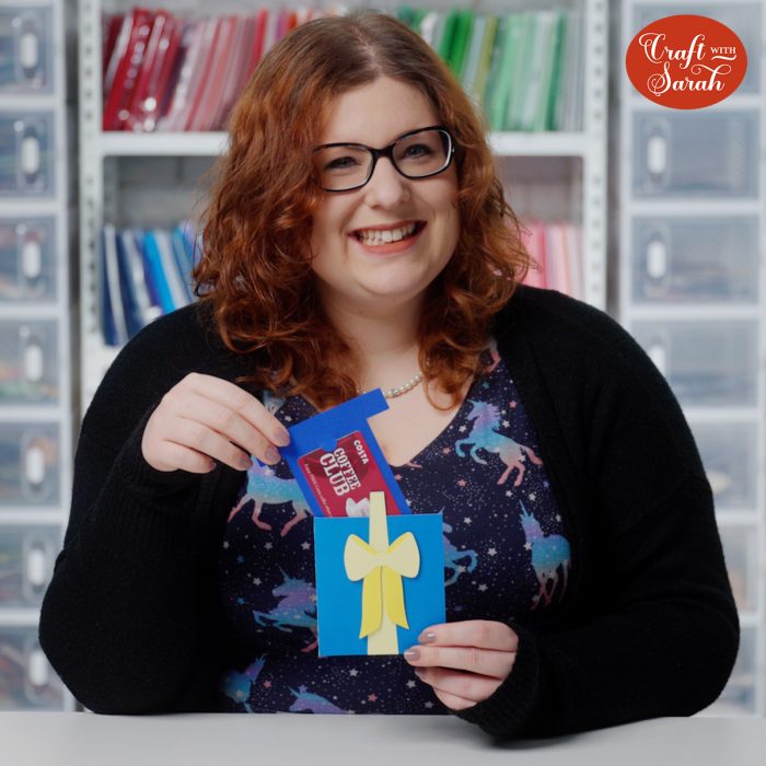 Easy Cricut Gift Card Holders with FREE SVG! Craft with Sarah