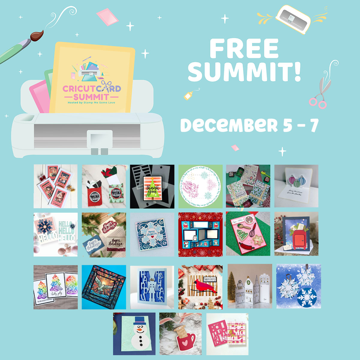 Cricut Card Summit 2023 🤩 Cricut Card Making Ideas