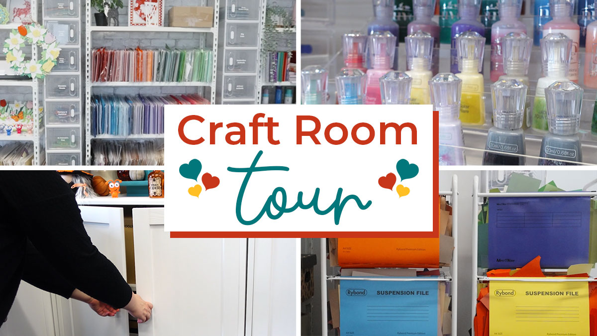 My Top Craft Room Organisation Tips!