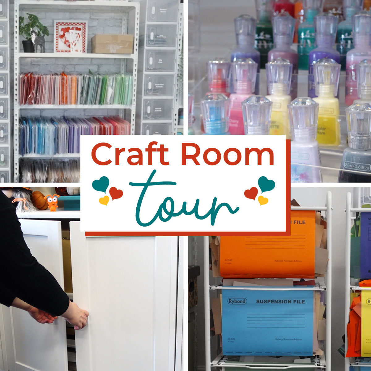 Craft Room Tour 🤩 My Top Craft Room Organisation Tips!