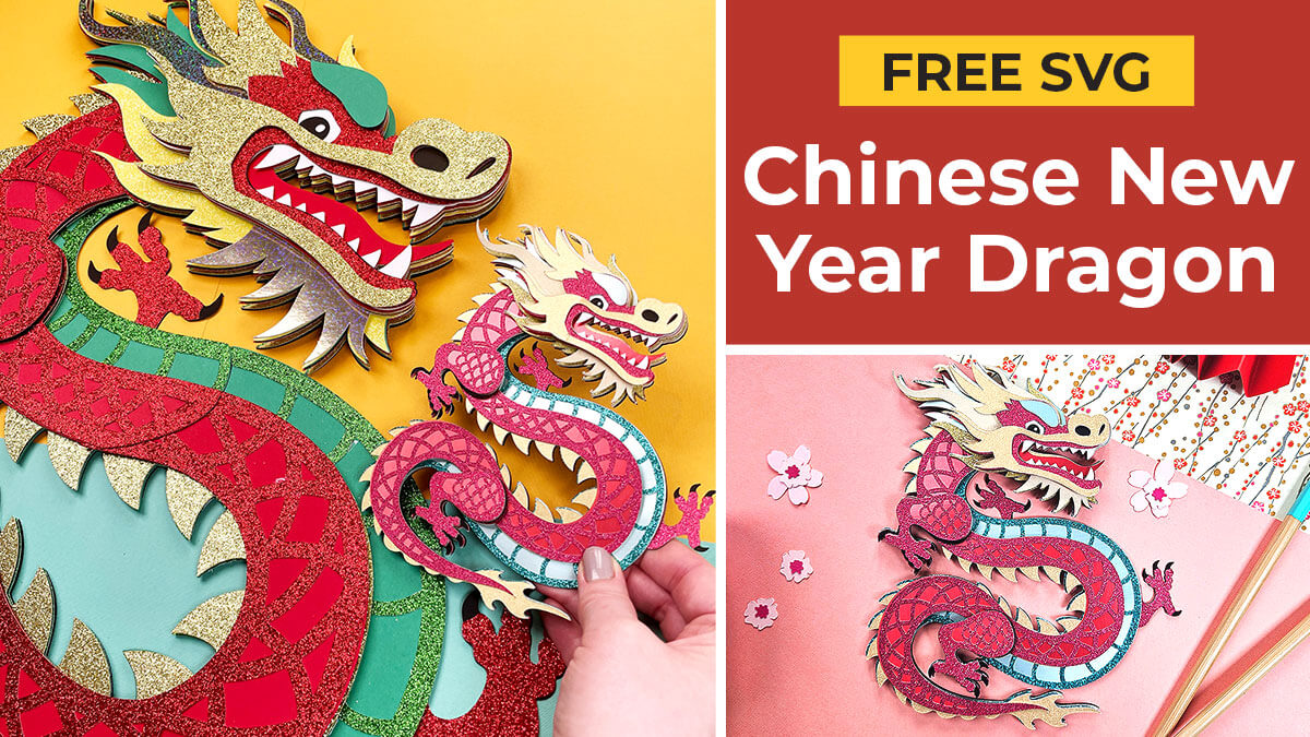 Chinese Dragon SVG 🐉 Celebrate the Year of the Dragon