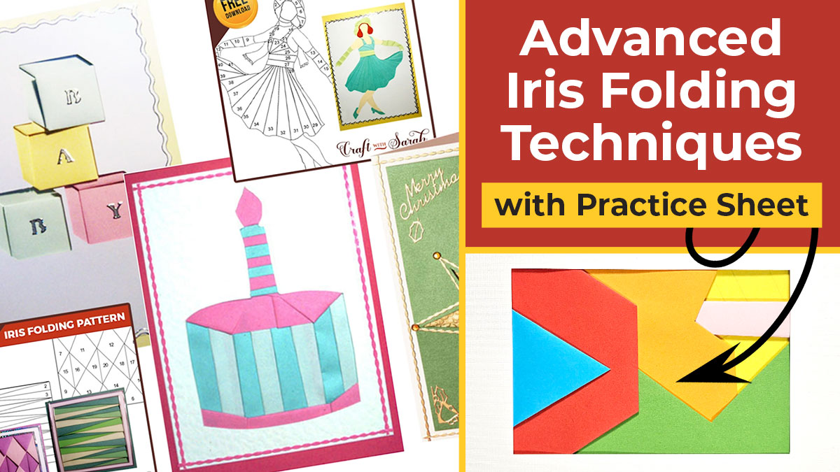 Advanced Iris Folding Made Easy 😱 Fancy Folding Explained! Craft with