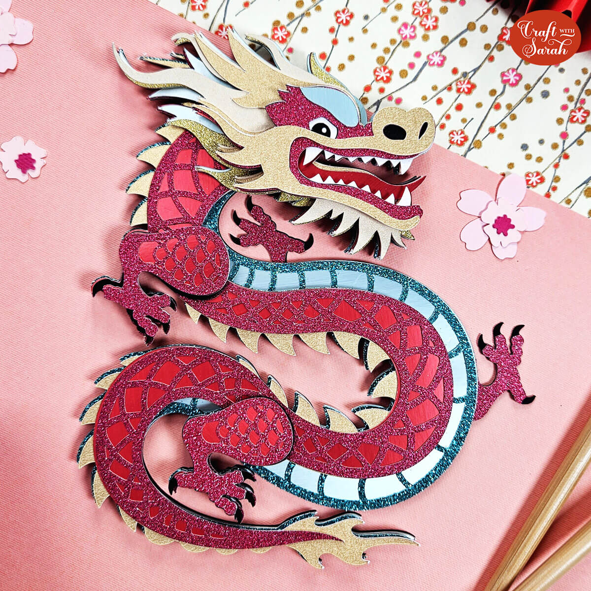 Chinese New Year dragon craft project