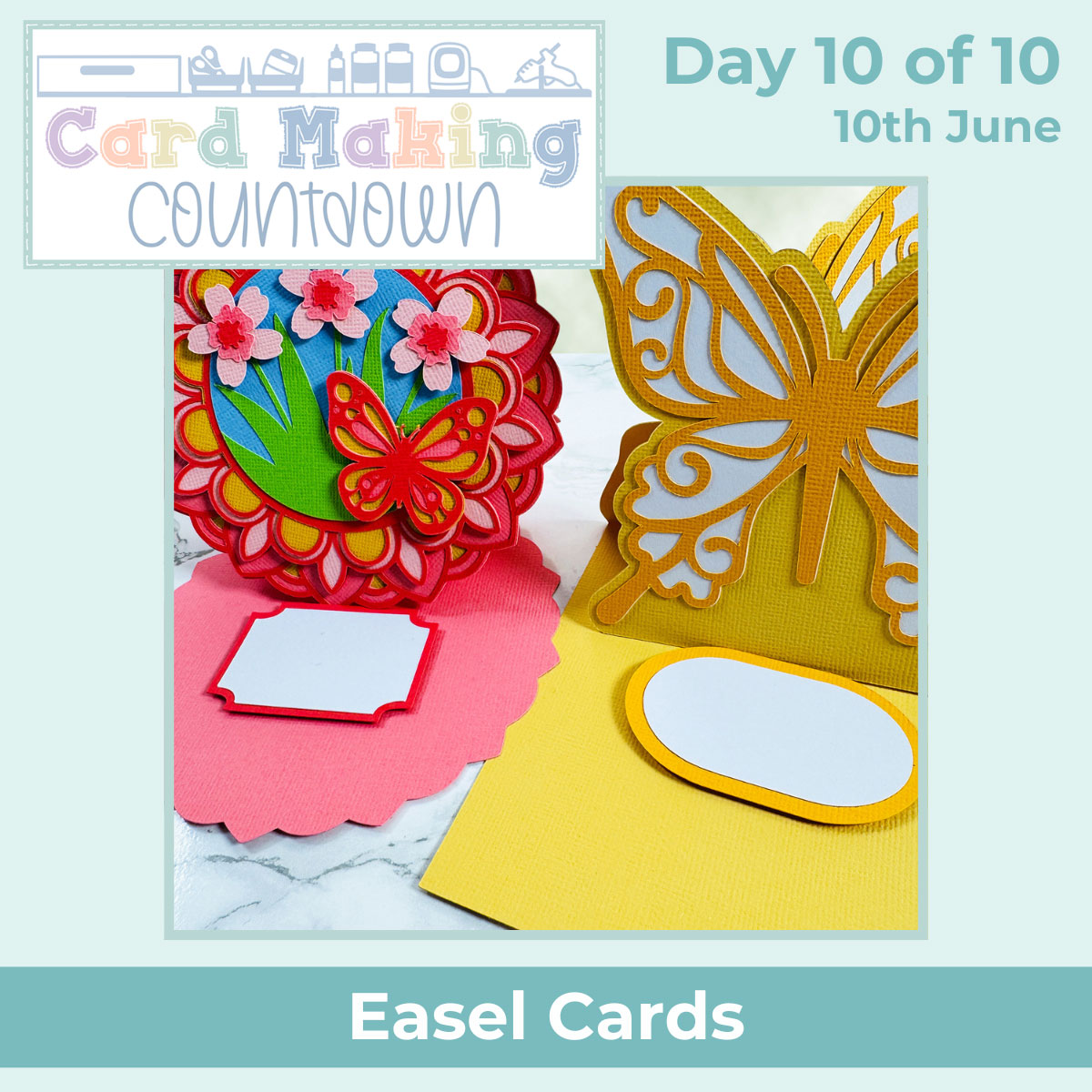 Easel card designs